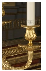 Vela perfume Nardos para candelabro 25 cms.